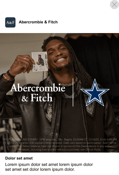 CD LAMB event push creative